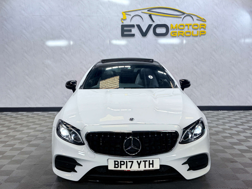 Mercedes-Benz E Class Amg Line Premium White #4