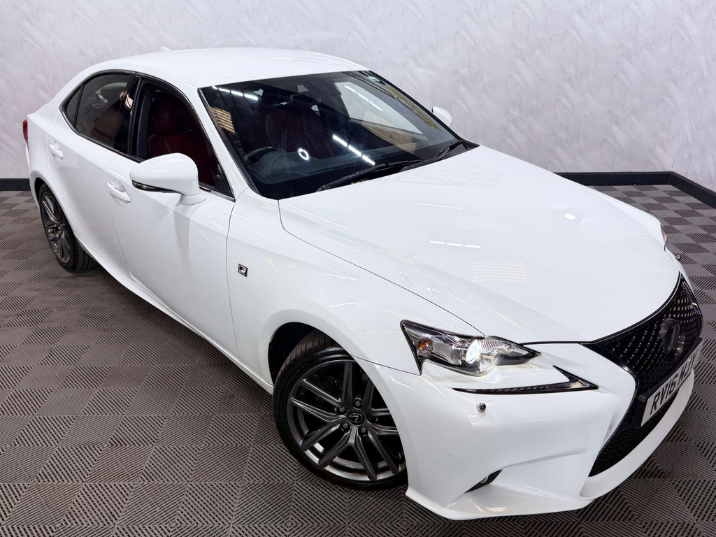 Lexus IS 2.5 300H F Sport Saloon Hybrid E Cvt Eu White #80