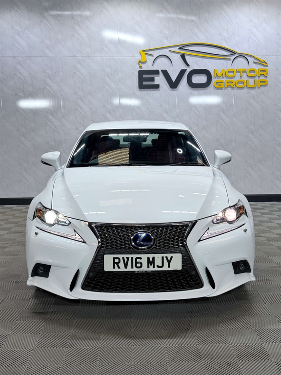 Lexus IS 2.5 300H F Sport Saloon Hybrid E Cvt Eu White #11