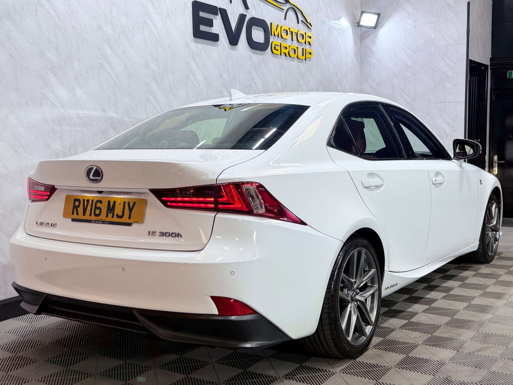 Lexus IS 2.5 300H F Sport Saloon Hybrid E Cvt Eu White #22