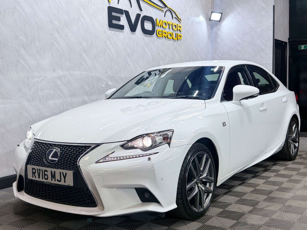 Lexus IS 2.5 300H F Sport Saloon Hybrid E Cvt Eu White #14