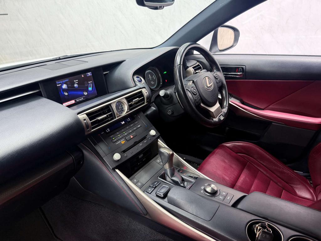 Lexus IS 2.5 300H F Sport Saloon Hybrid E Cvt Eu White #60