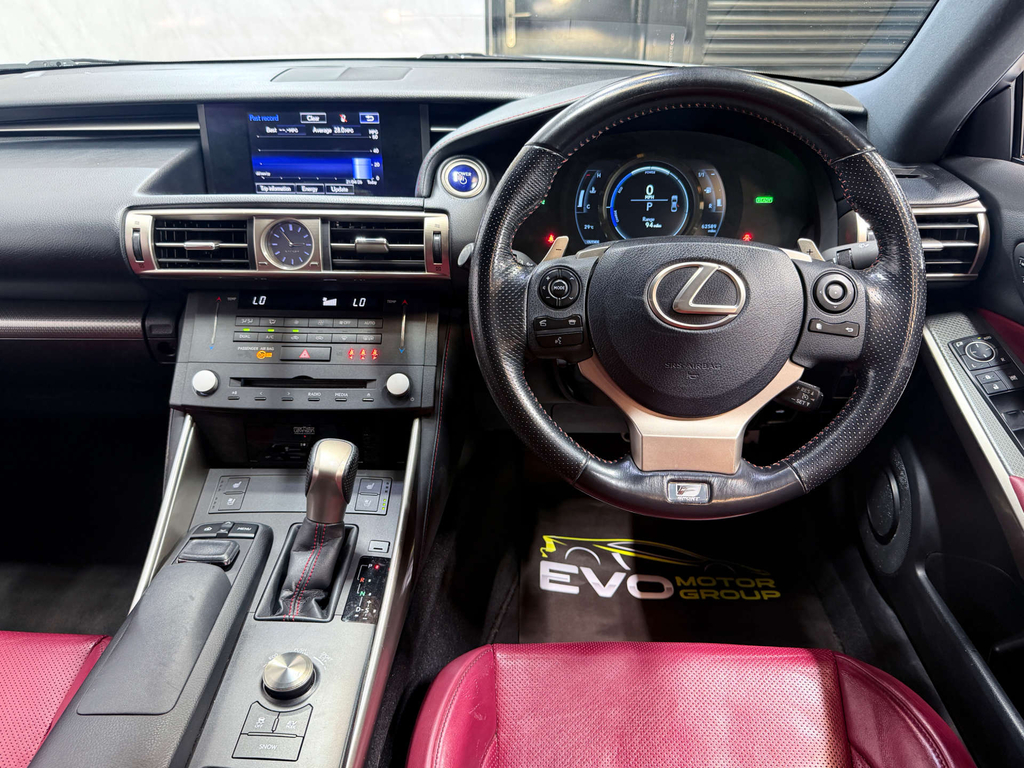 Lexus IS 2.5 300H F Sport Saloon Hybrid E Cvt Eu White #33