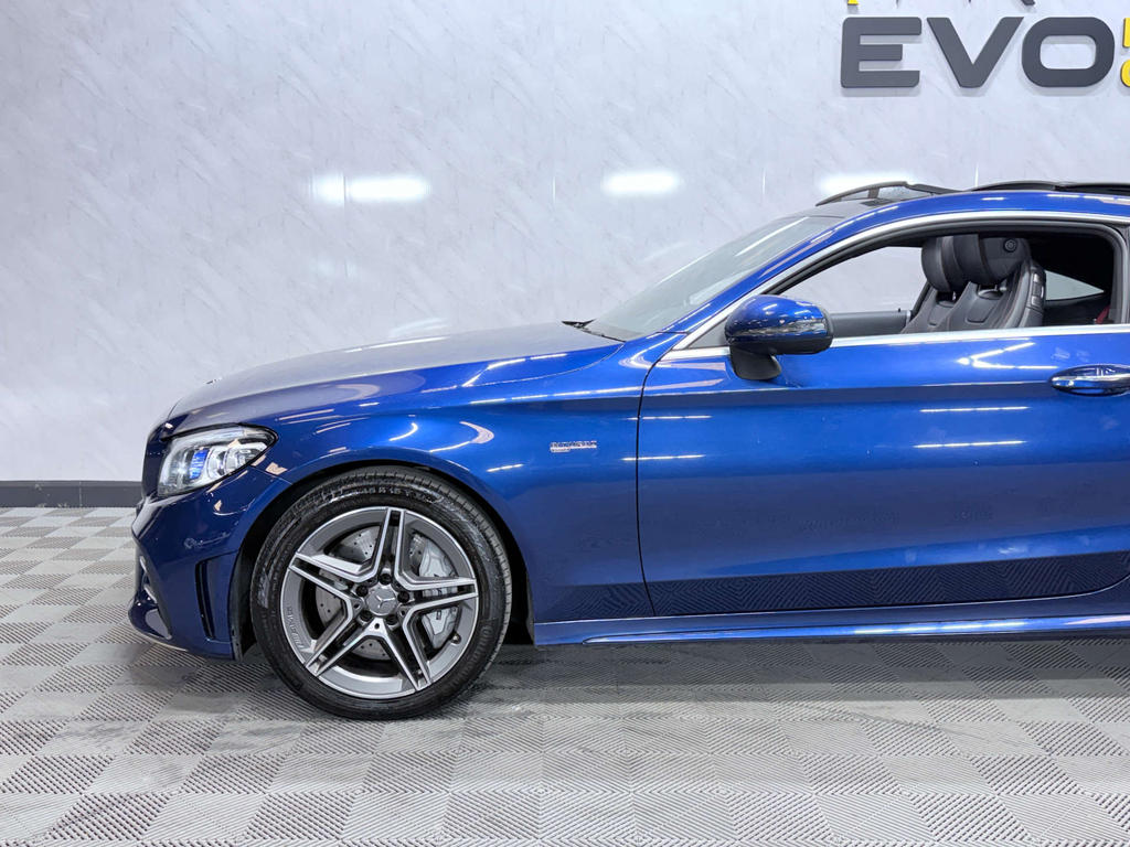 Mercedes-Benz C Class Premium 4Matic 4Wd Blue #6