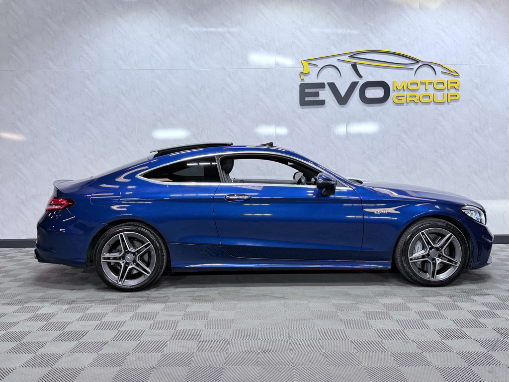 Mercedes-Benz C Class Premium 4Matic 4Wd Blue #4
