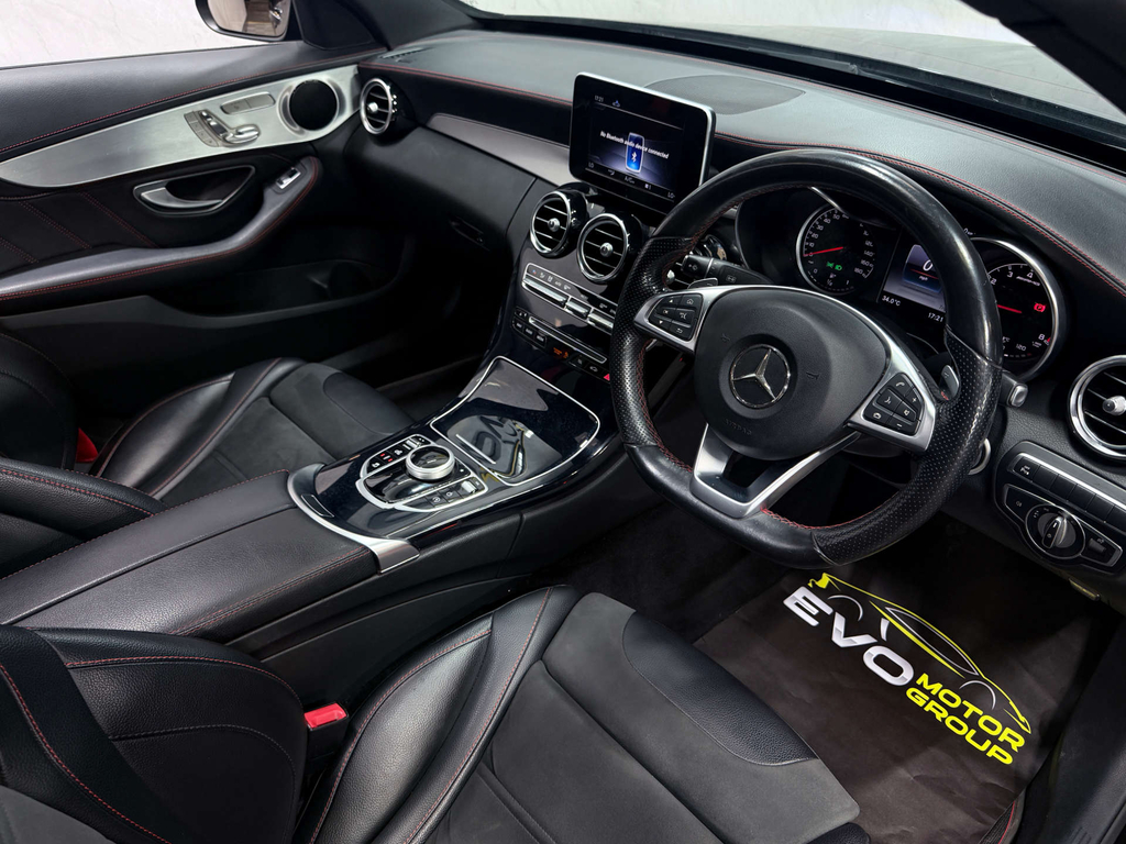 Mercedes-Benz C Class Premium 4Matic 4Wd Black #3