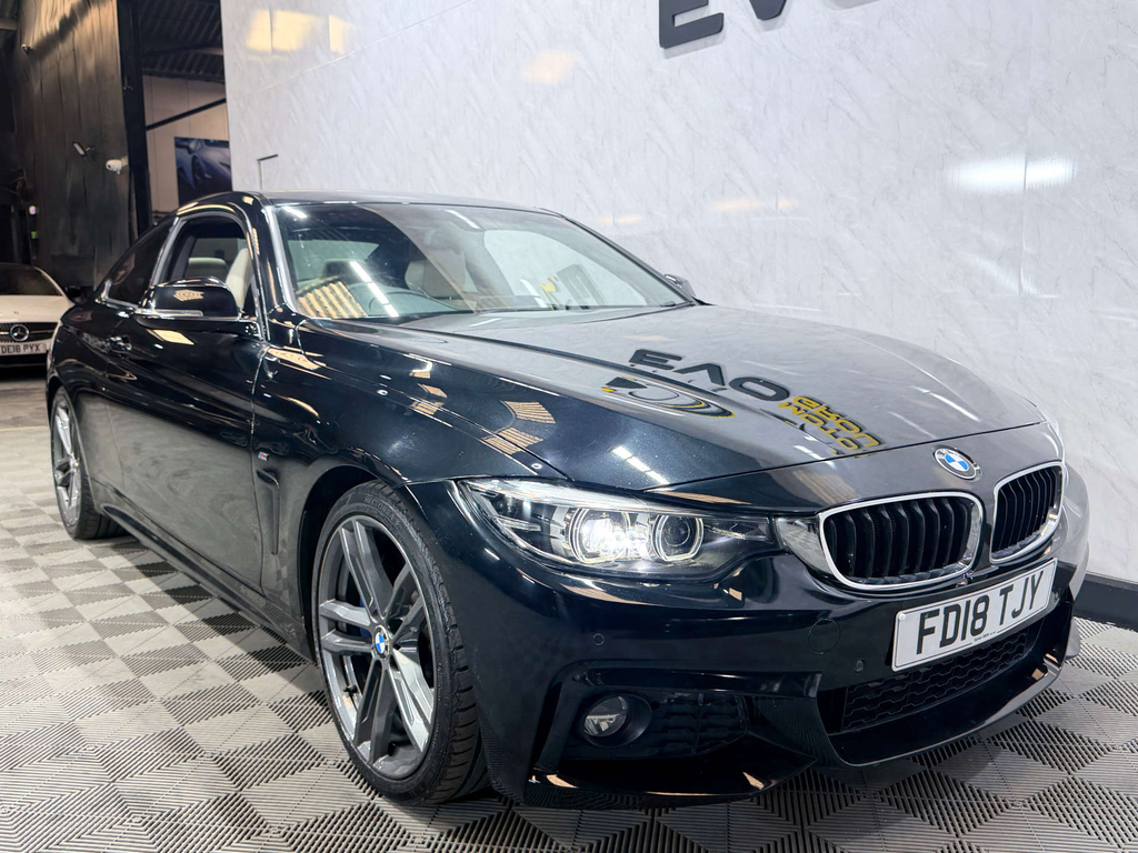 BMW 4 Series 420D Gran Coupe M Sport Grey #12