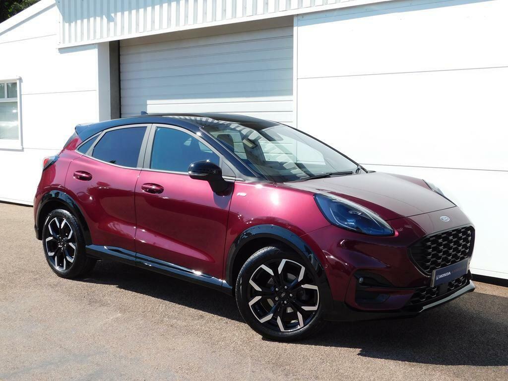 Ford Puma 1.0T Ecoboost Mhev Vivid Ruby Edition Euro 6 Ss Red
