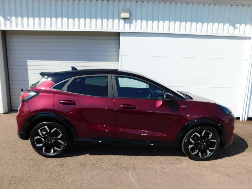 Ford Puma 1.0T Ecoboost Mhev Vivid Ruby Edition Euro 6 Ss ST24VWX Red #3