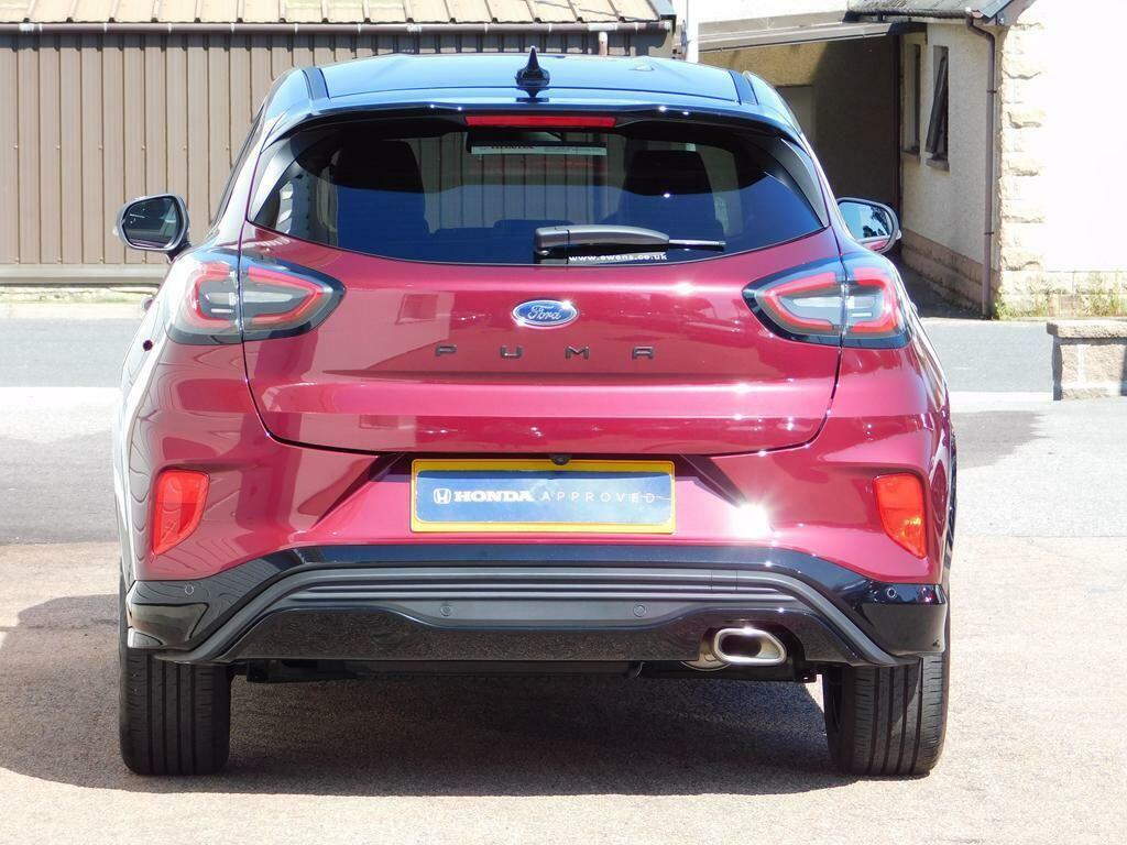 Ford Puma 1.0T Ecoboost Mhev Vivid Ruby Edition Euro 6 Ss ST24VWX Red #4