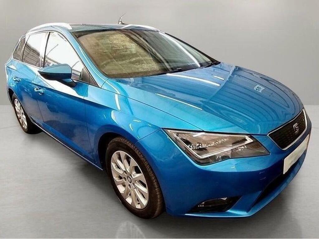 Seat Leon 1.6 Tdi Se Sport Tourer Euro 6 S S Blue #4