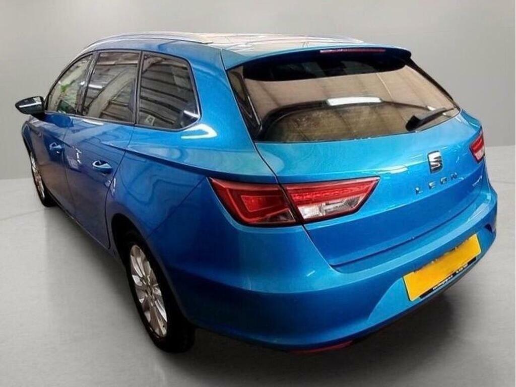Seat Leon 1.6 Tdi Se Sport Tourer Euro 6 S S Blue #6