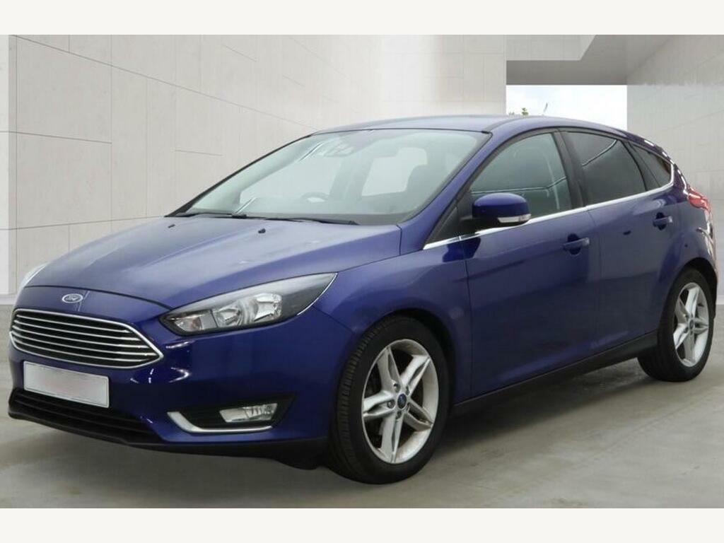 Ford Focus 1.6 Titanium Powershift Euro 6 Blue