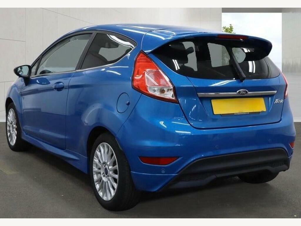 Ford Fiesta 1.6 Titanium Powershift Euro 5 Blue #3