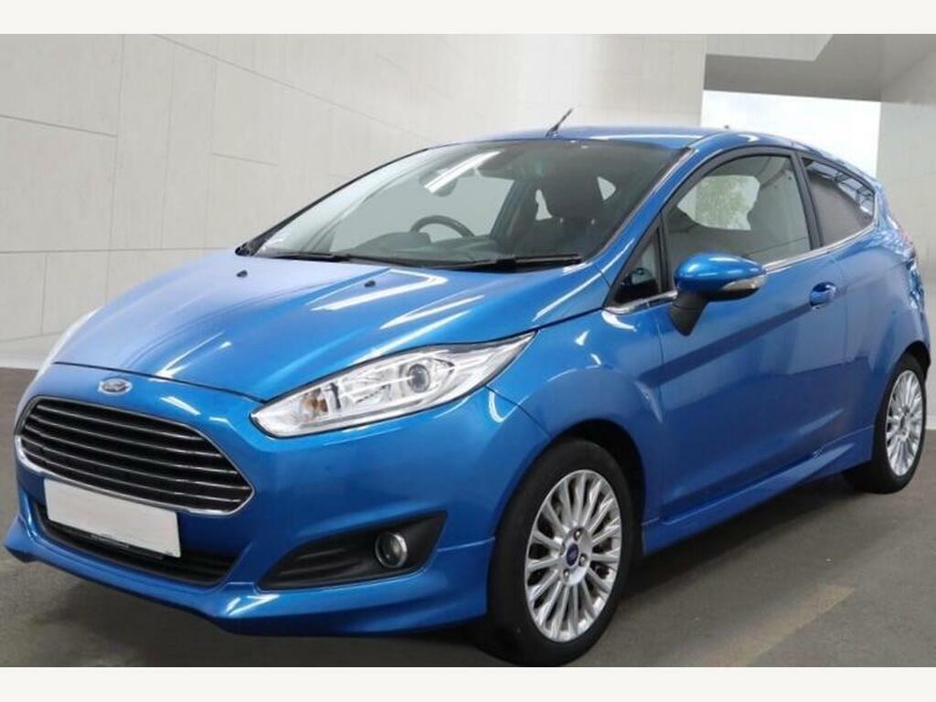 Ford Fiesta 1.6 Titanium Powershift Euro 5 Blue #2