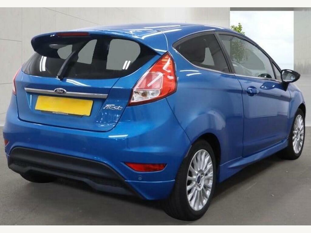 Ford Fiesta 1.6 Titanium Powershift Euro 5 Blue #6
