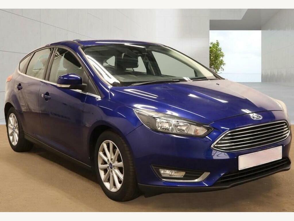 Ford Focus 1.6 Titanium Hatchback Blue #5
