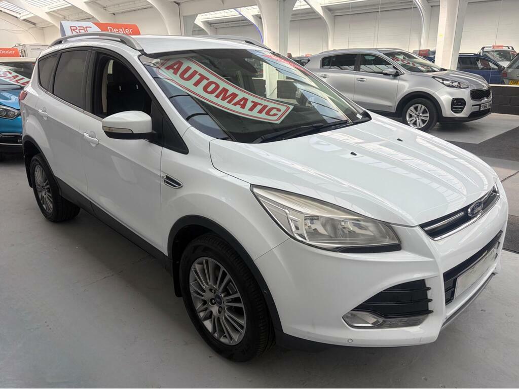 Ford Kuga 2.0 Tdci Titanium Powershift Awd Euro 5 White #6