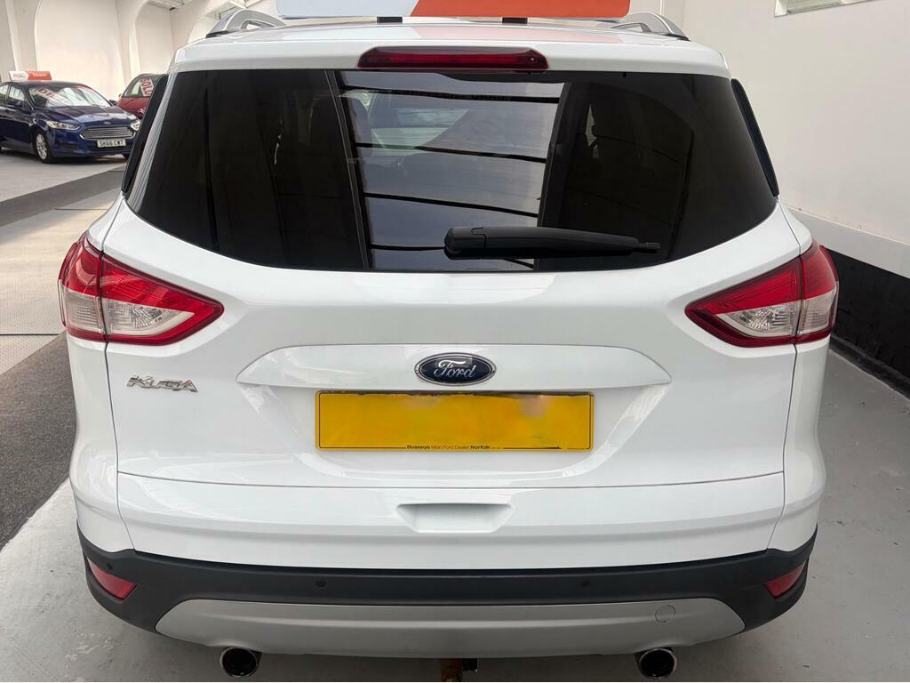 Ford Kuga 2.0 Tdci Titanium Powershift Awd Euro 5 White #8