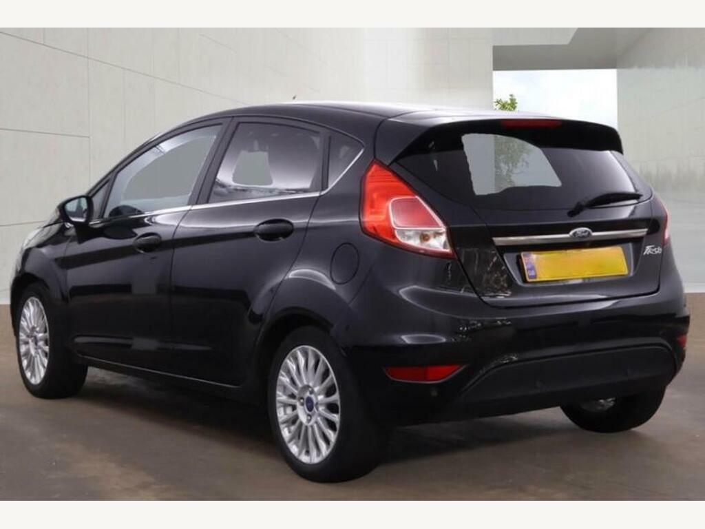 Ford Fiesta 1.5 Tdci Titanium Euro 5 Black #5