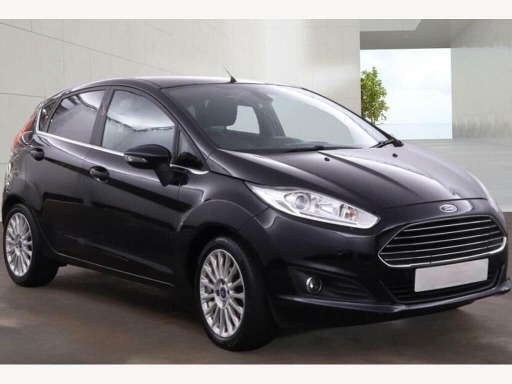 Ford Fiesta 1.5 Tdci Titanium Euro 5 Black #3