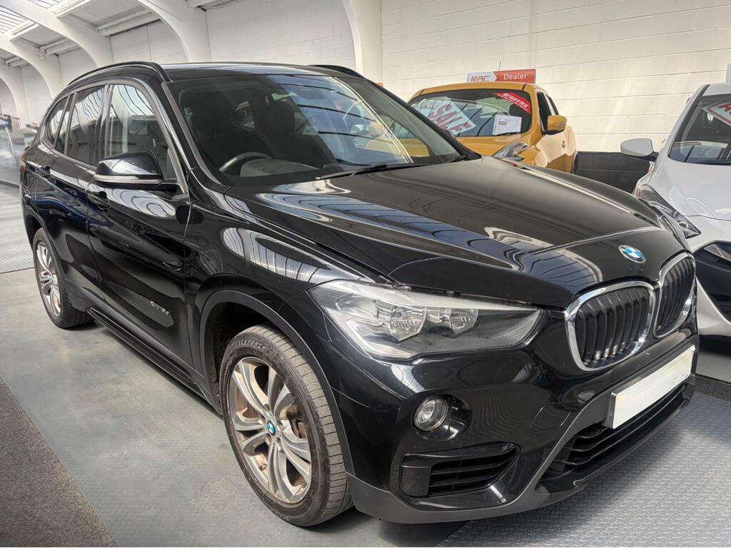 BMW X1 2.0 18D Sport Xdrive Euro 6 S S Black