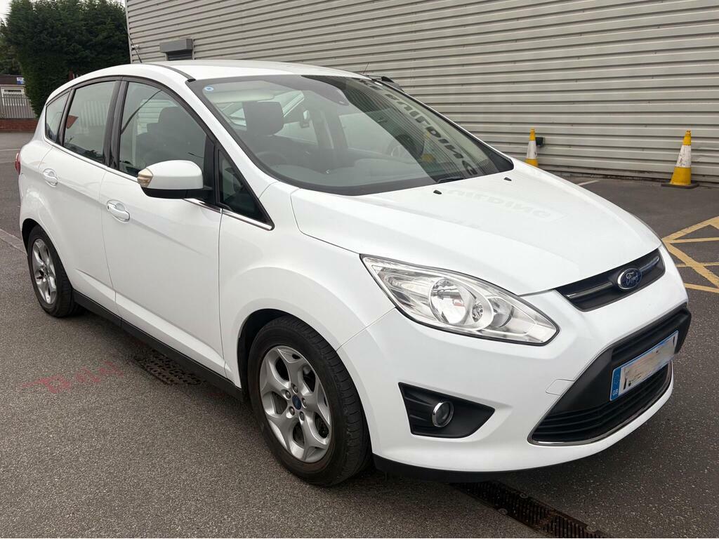 Ford C-Max 1.6 Tdci Zetec Euro 5 White #6