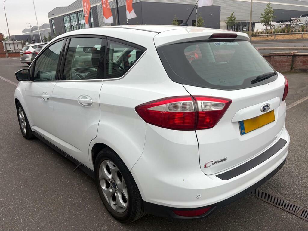 Ford C-Max 1.6 Tdci Zetec Euro 5 White #3