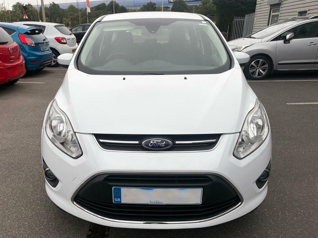 Ford C-Max 1.6 Tdci Zetec Euro 5 White #4