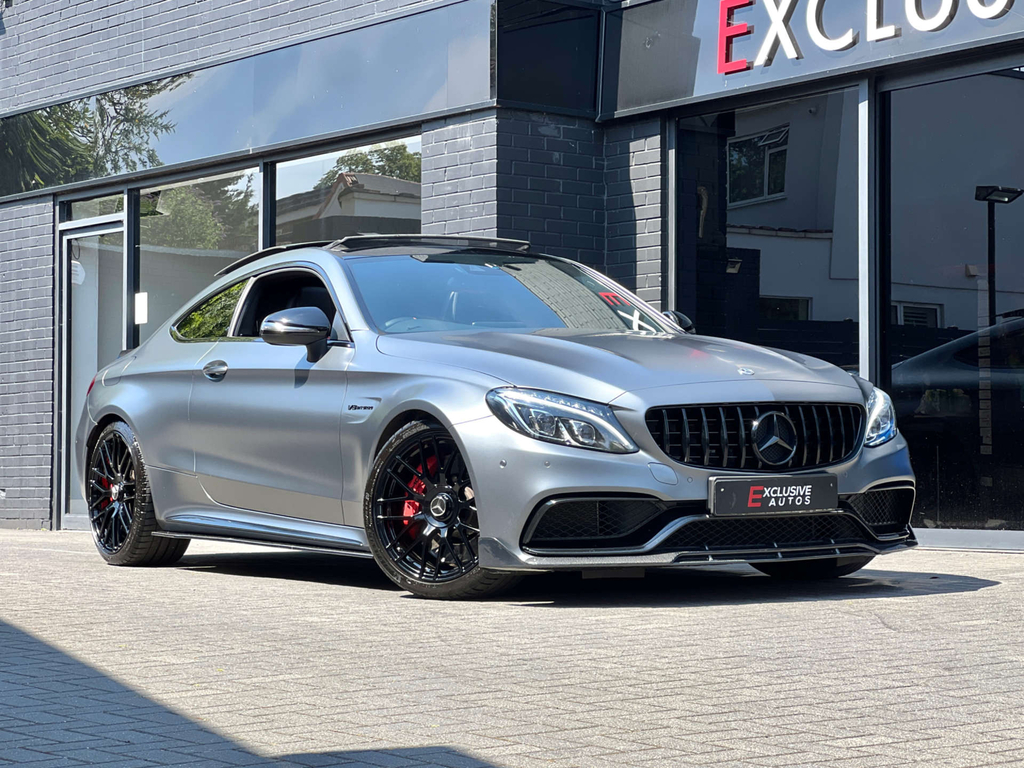 Mercedes-Benz C Class V8 Biturbo Amg S Premium Magno Satin Coupe Pe