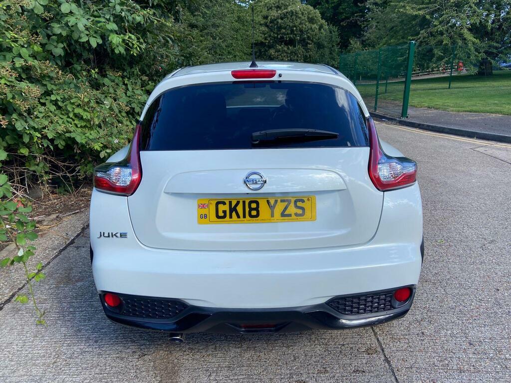 Nissan Juke 1.5 Dci Tekna Euro 6 S S GK18YZS White #6
