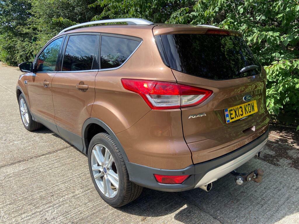 Ford Kuga 2.0 Tdci Titanium X Awd Euro 5 Brown #6