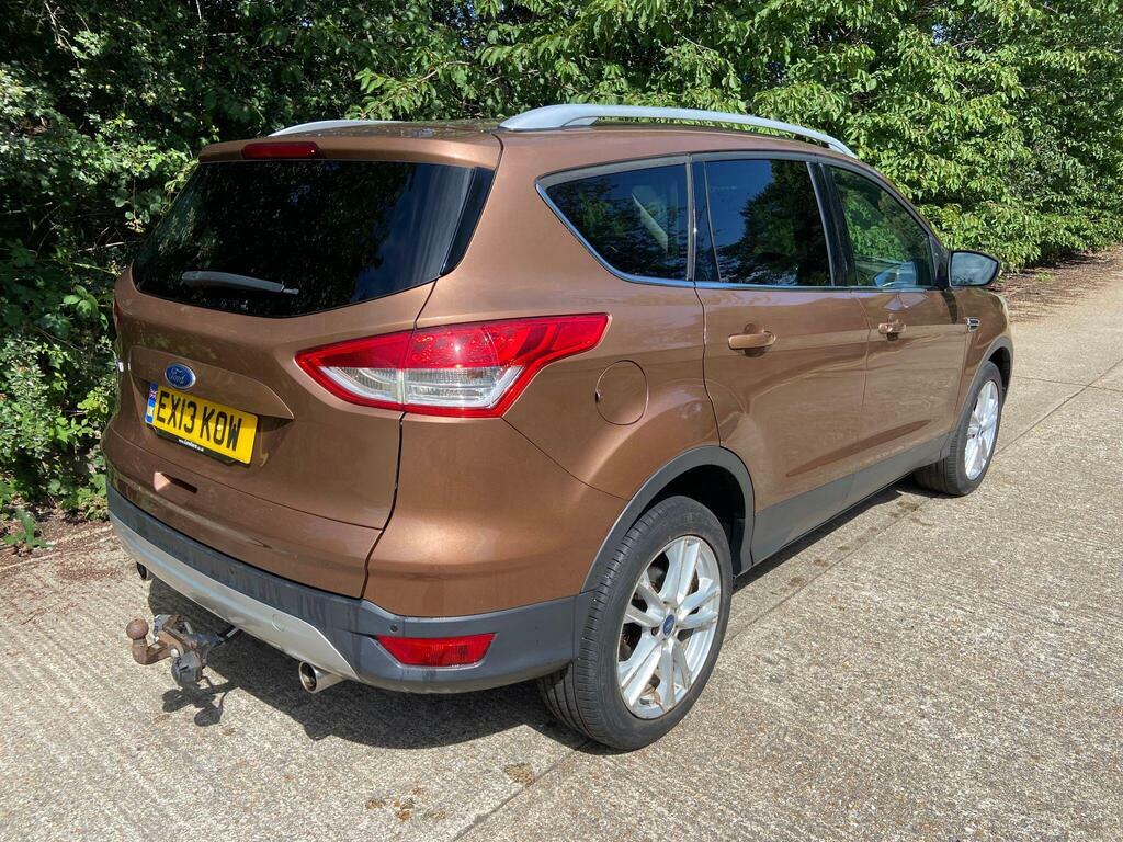 Ford Kuga 2.0 Tdci Titanium X Awd Euro 5 Brown #4
