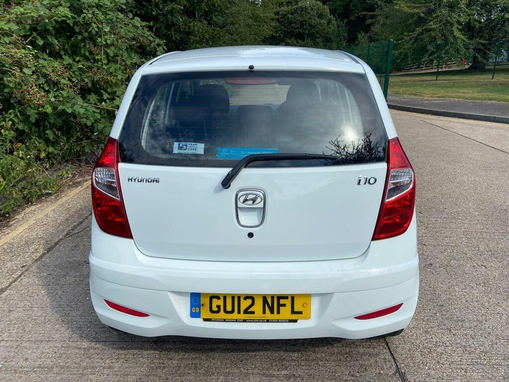 Hyundai I10 1.2 Active Euro 5 White #6