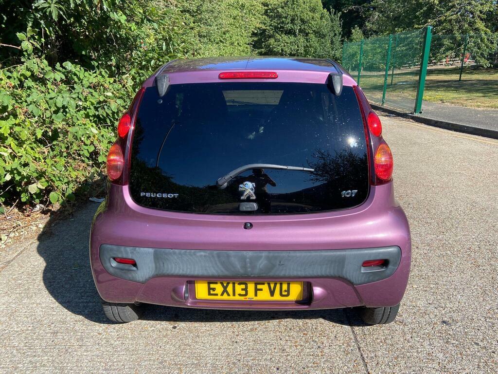Peugeot 107 1.0 12V Allure 2 Tronic Euro 5 Purple #6
