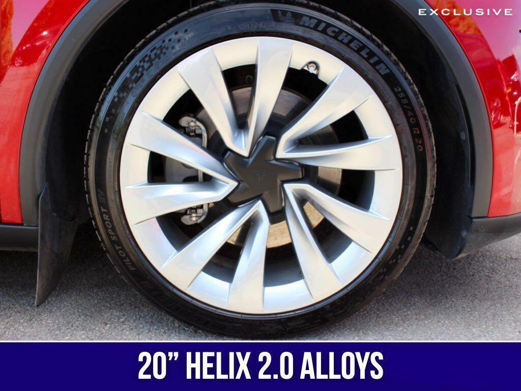 Tesla Model Y 84.7Kwh Long Range Rwd  Red #6