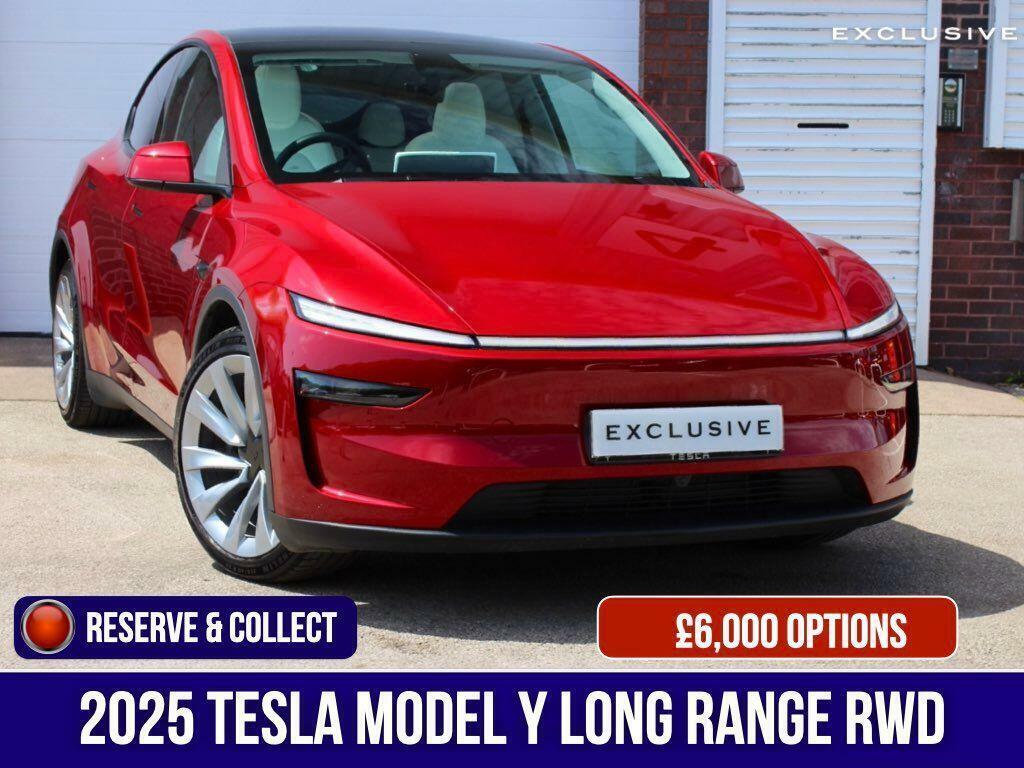 Tesla Model Y 84.7Kwh Long Range Rwd Red