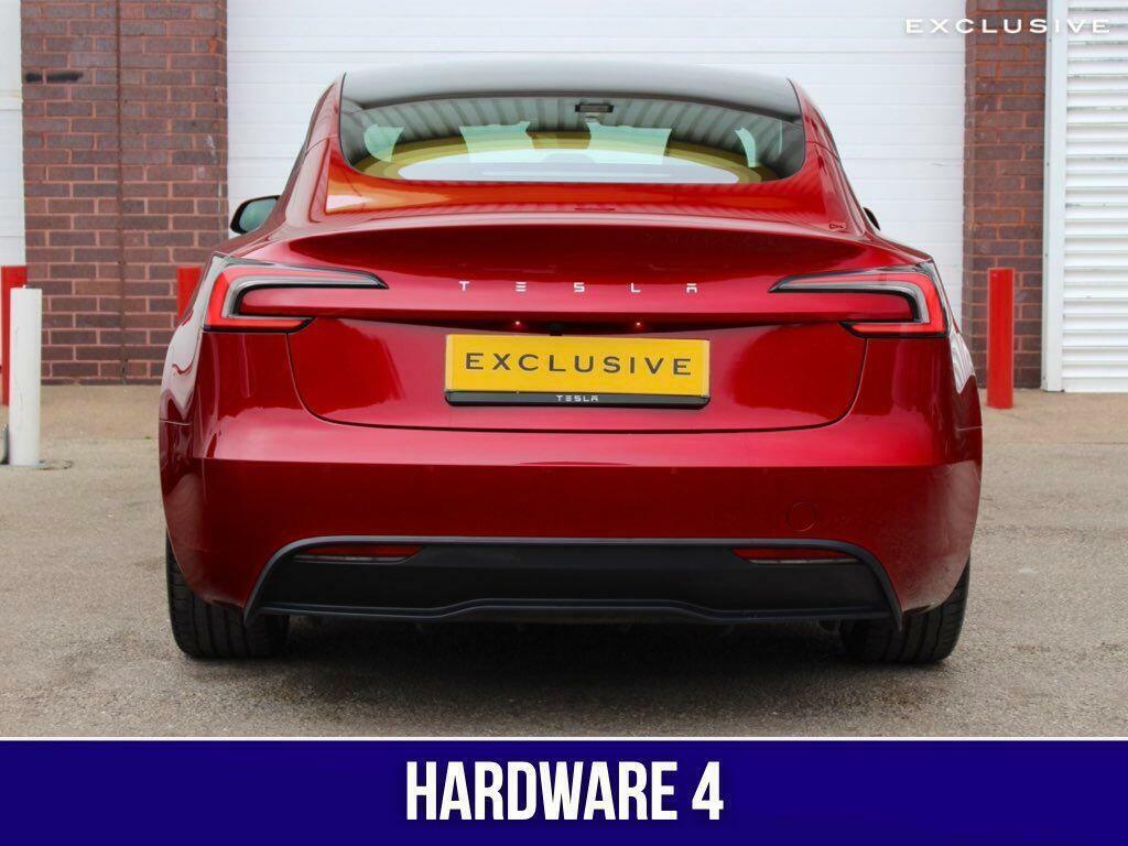 Tesla Model 3 Long Range Rwd Red #4