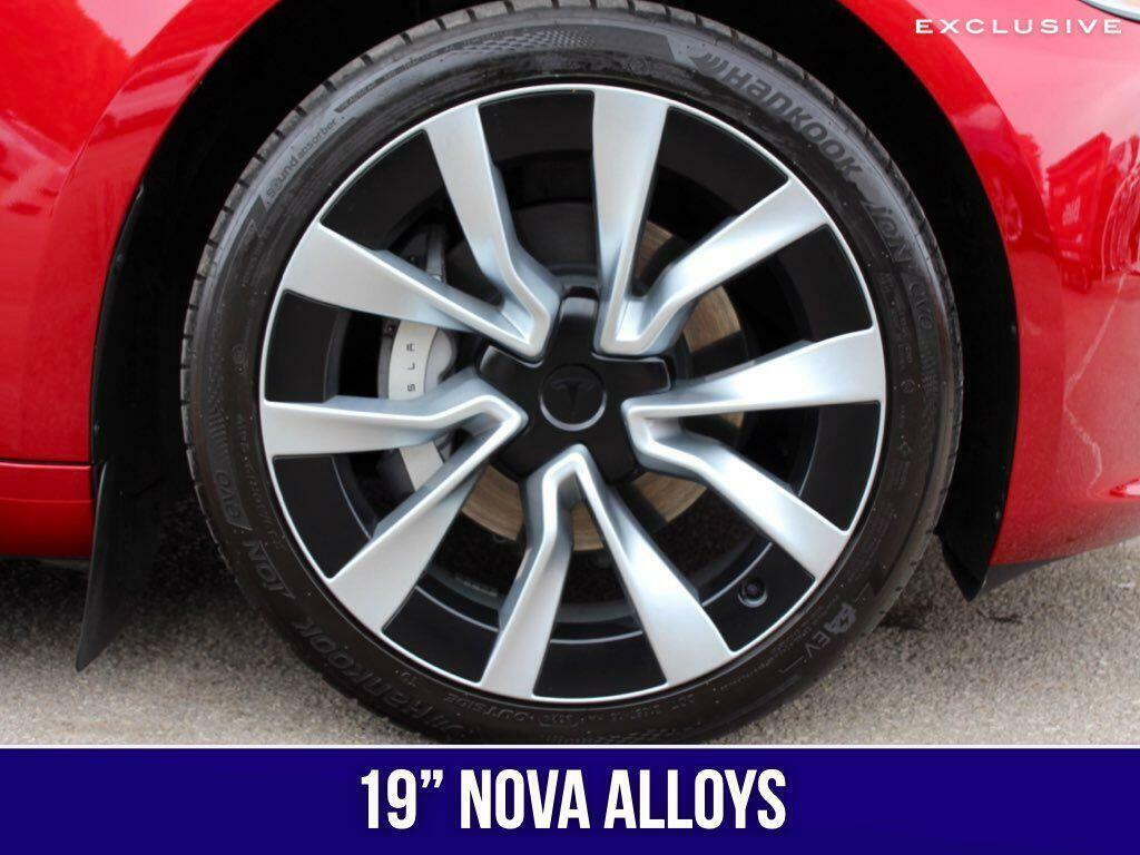 Tesla Model 3 Long Range Rwd Red #6