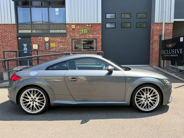 Audi TT 2015 2.0 Tfsi S Line S Tronic Quattro Euro 6 Ss Grey #5
