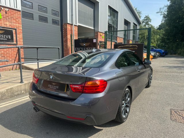 BMW 4 Series 2015 2.0 420D M Sport Euro 6 Ss Grey #4