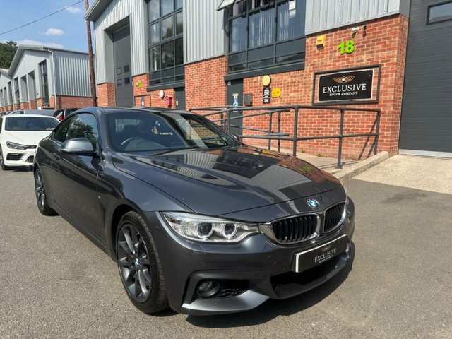 BMW 4 Series 2015 2.0 420D M Sport Euro 6 Ss Grey