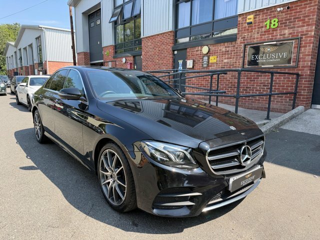 Mercedes-Benz E Class 2020 2.0 E220d Amg Line Edition Premium G-tronic Black