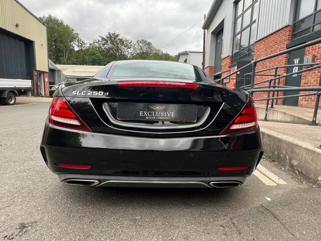 Mercedes-Benz SLC 2017 2.1 Slc250d Amg Line G-tronic Euro 6 Ss Black #6