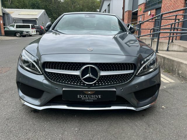 Mercedes-Benz C Class 2018 2.1 C220d Amg Line Cabriolet G-tronic Euro 6 Grey #2