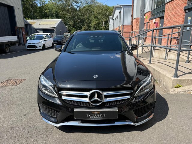 Mercedes-Benz C Class 2018 2.1 C220d Nightfall Edition G-tronic Euro 6 X10DGT Black #2