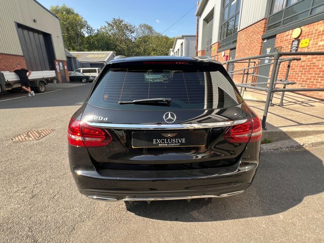 Mercedes-Benz C Class 2019 2.0 C220d Amg Line Premium G-tronic Euro 6 Black #6