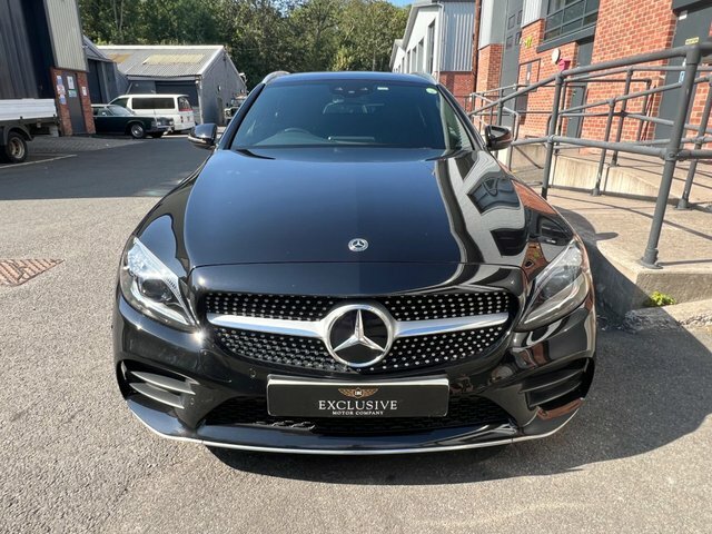 Mercedes-Benz C Class 2019 2.0 C220d Amg Line Premium G-tronic Euro 6 Black #2