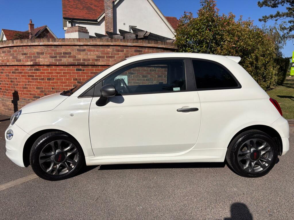 Fiat 500 S White #4