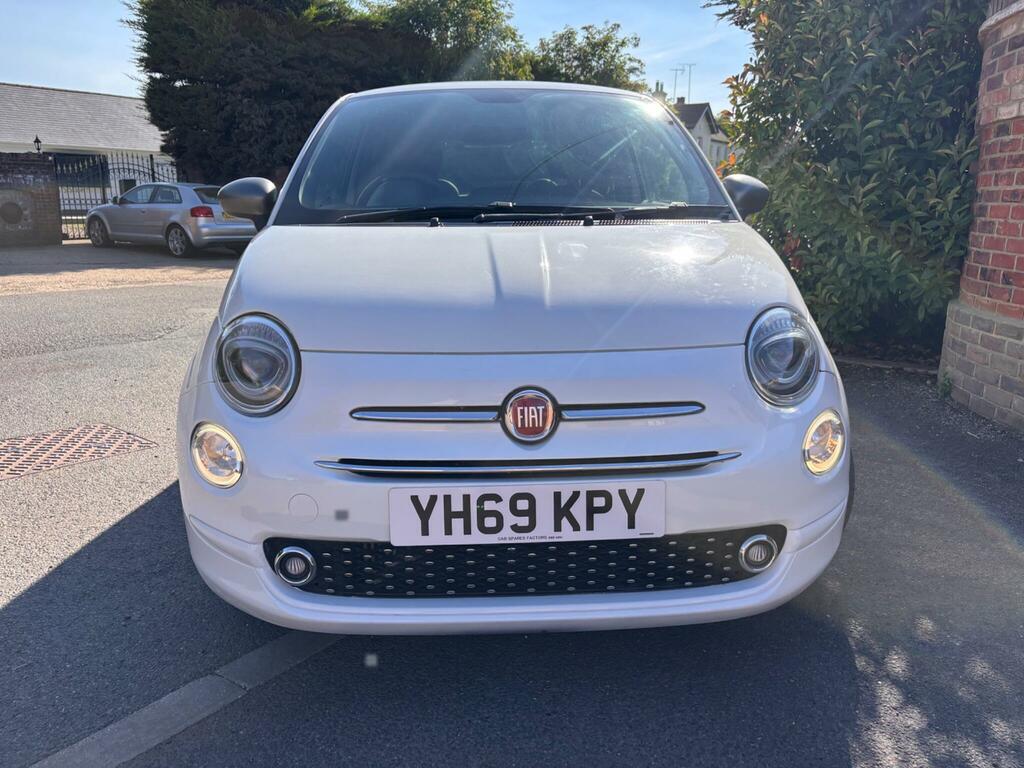 Fiat 500 S White #2